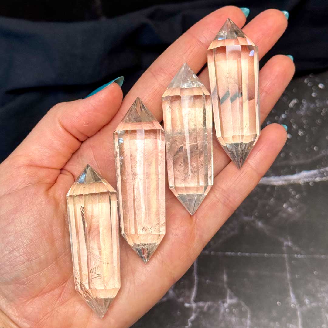 Hegyikristály kétpólusú jogar