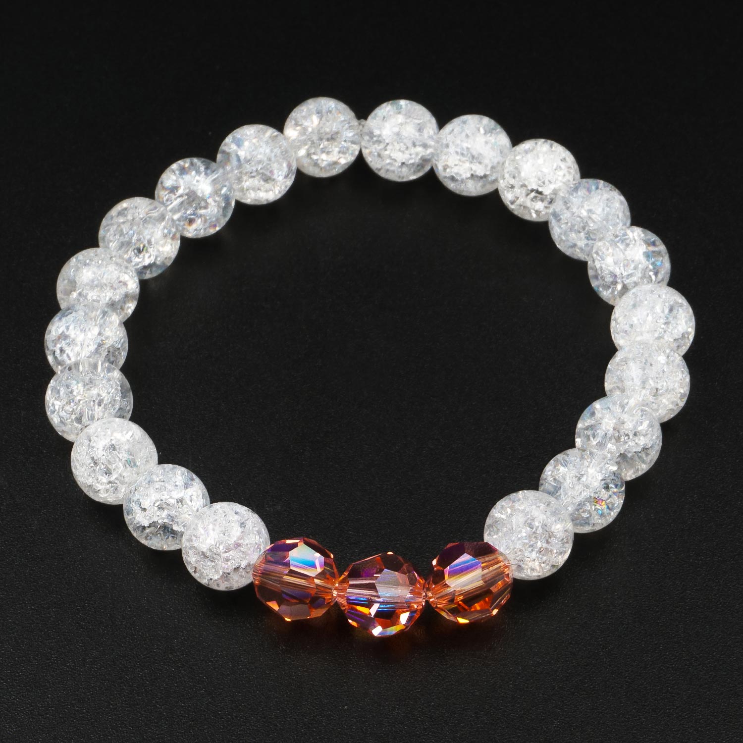 Baby - Hegyikristály karkötő