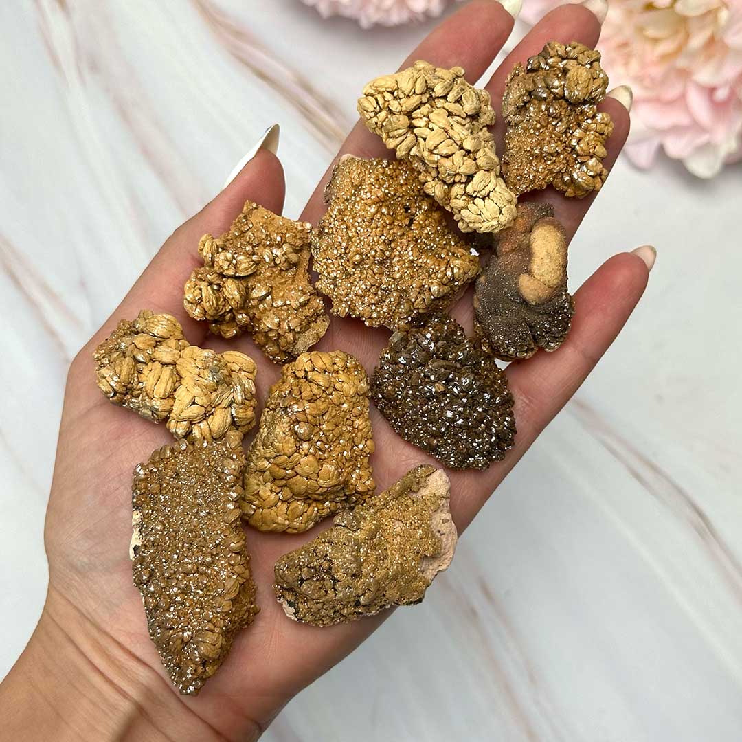 Vanadinit formációk Marokkóból - új felfedezés!