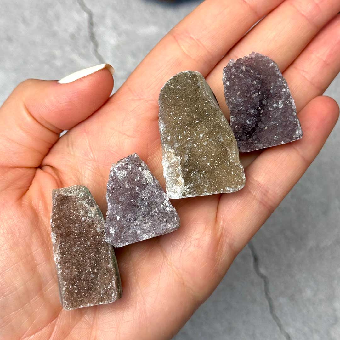 Szivárványos Ametiszt mini állványok