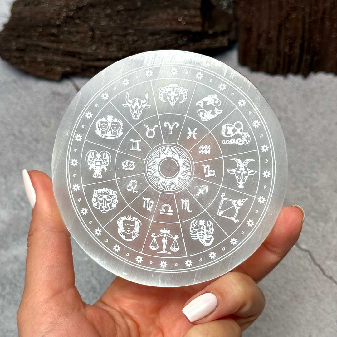 Szelenit korong (horoszkóp ábrával) - Image 2