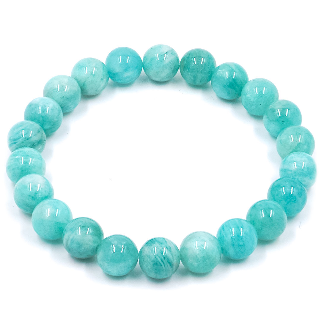 Amazonit karkötő (prémium)