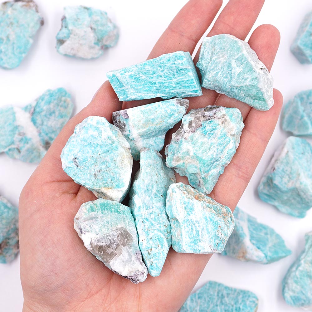 Amazonit nyers ásvány - jelenleg nagyobb!