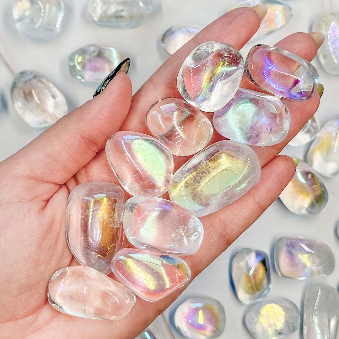 Angyal Aura kvarc marokkő