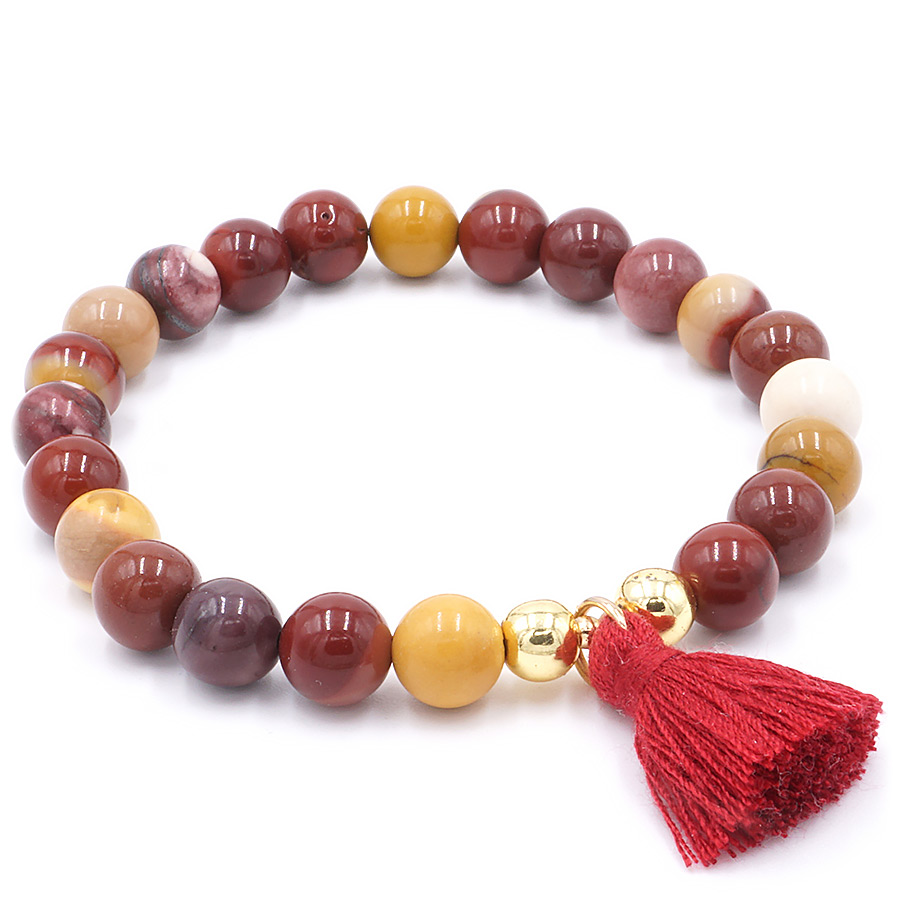 Sasha - Mookait karkötő bojttal