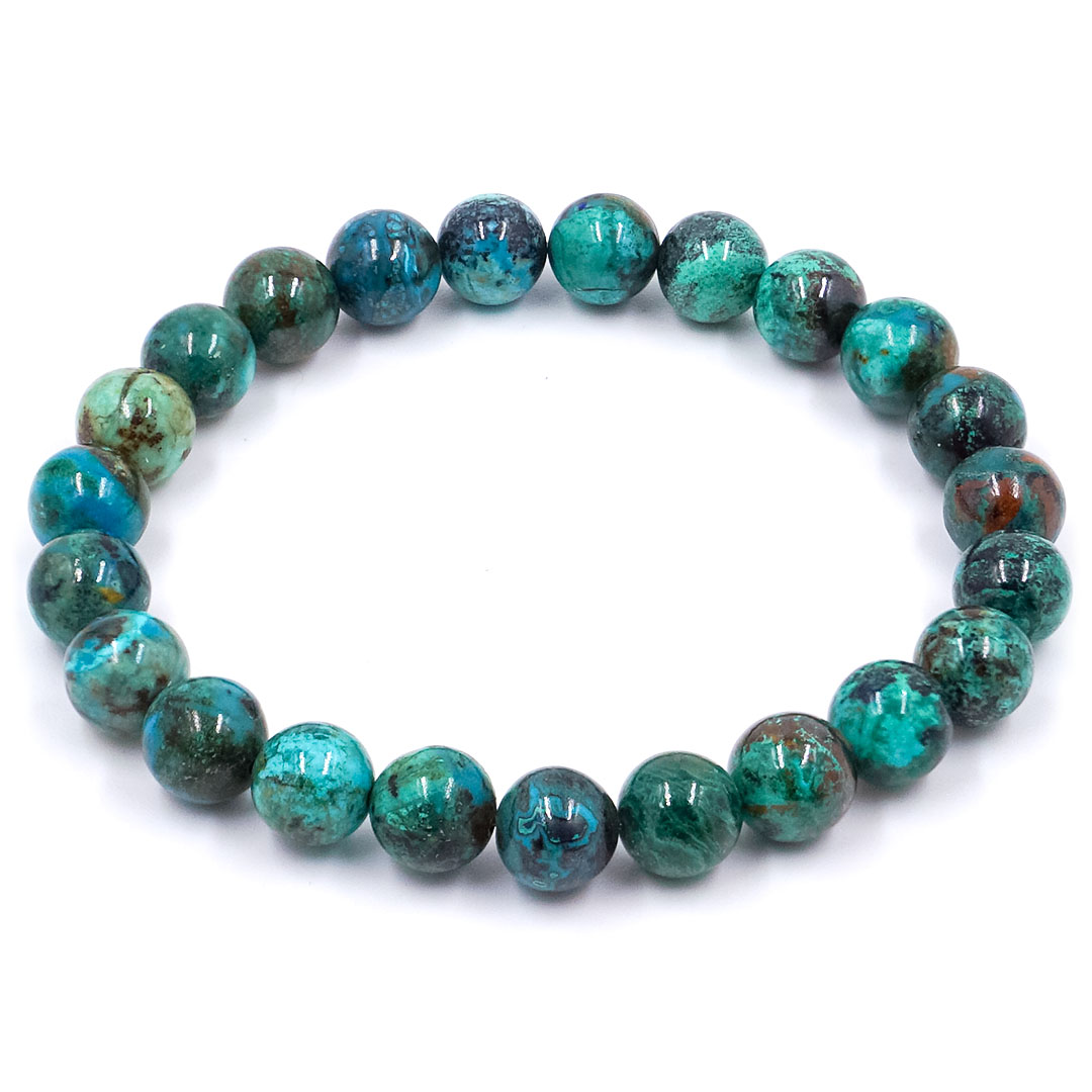 Azurit karkötő (prémium)