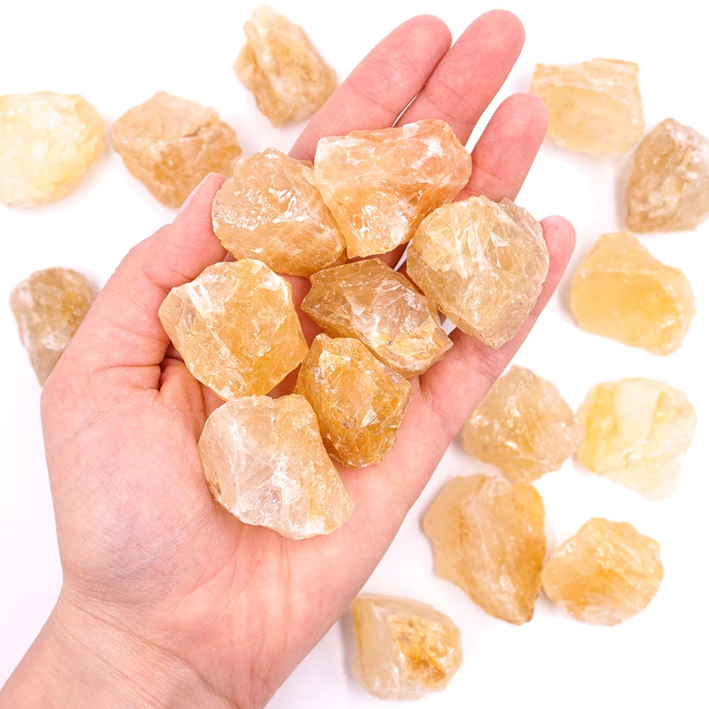 Sárga Hematoid nyers ásvány