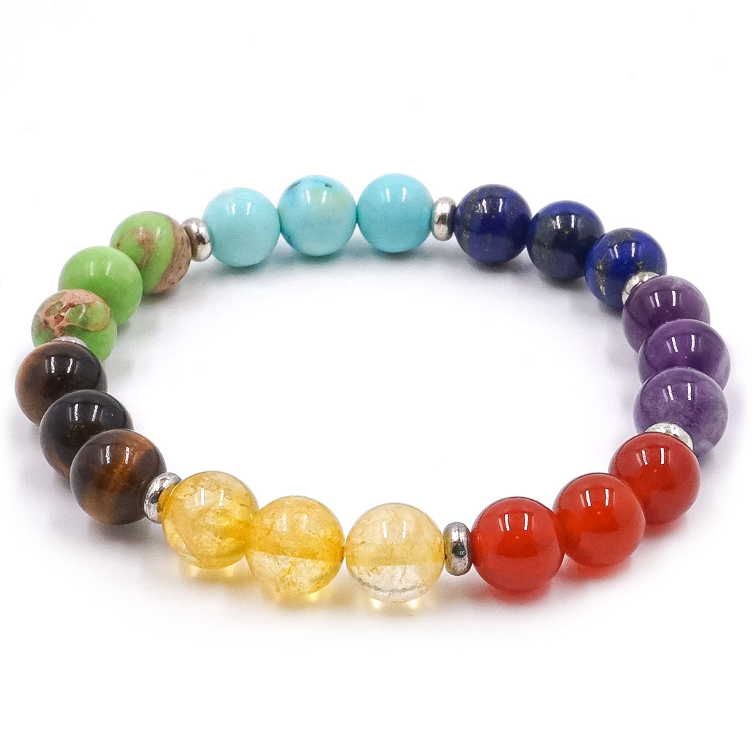 Csakra karkötő IV.