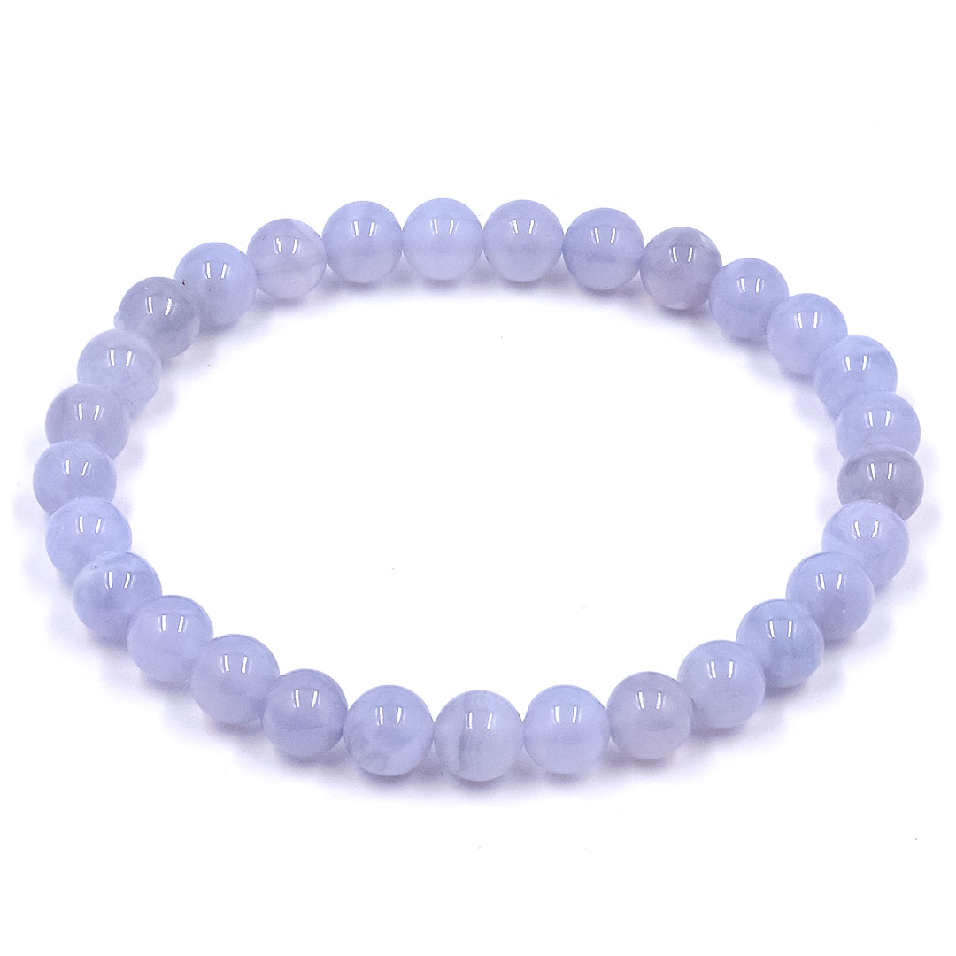 Csipkeachát karkötő (6 mm) (prémium)