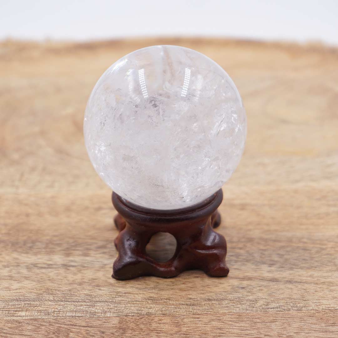 Fából faragott golyótartó állvány - Image 2