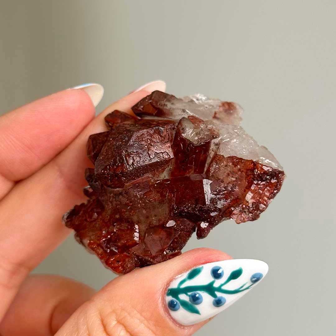 Hematitos kvarckristály telep (8)