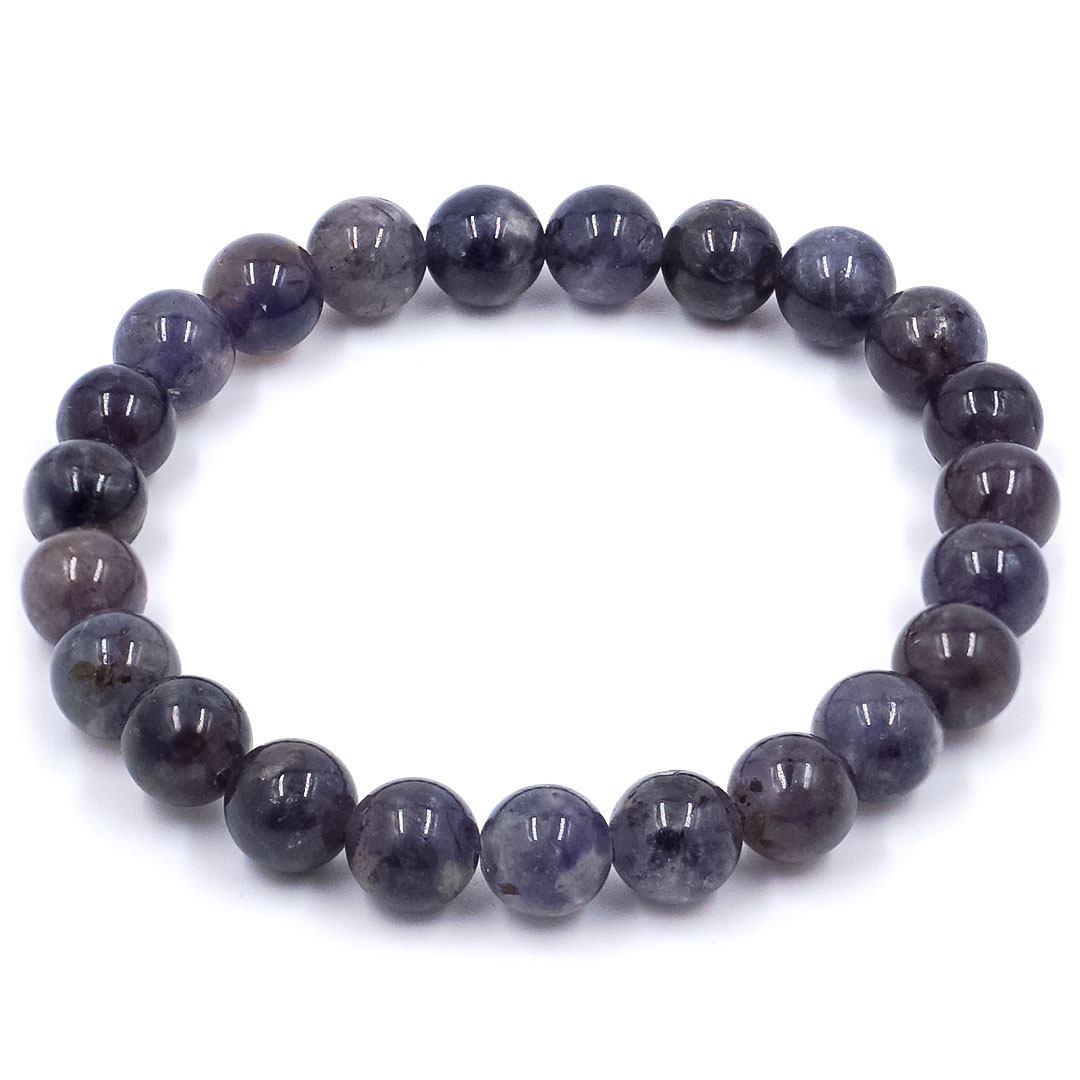 Iolit (Kordierit) karkötő (prémium)