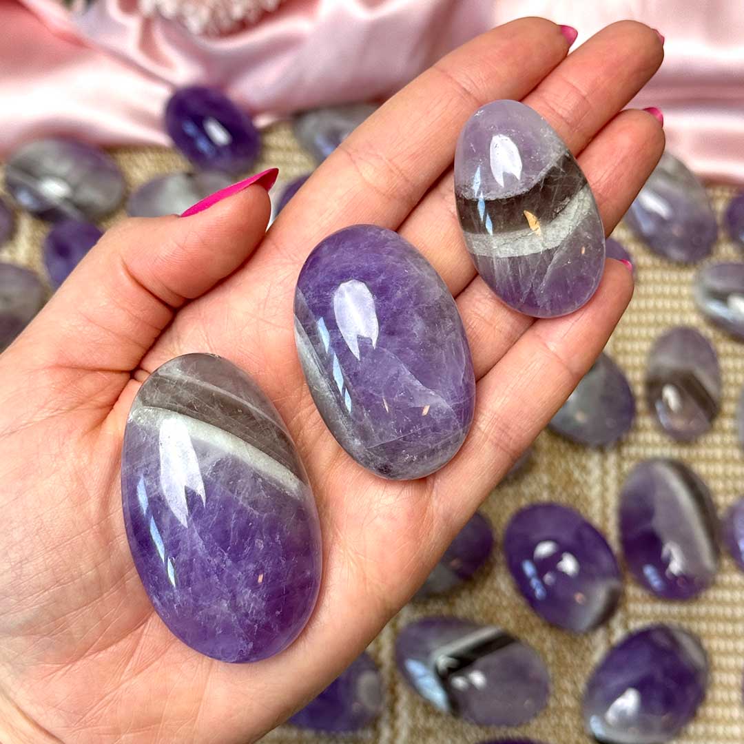 Ametiszt prémium marokkő