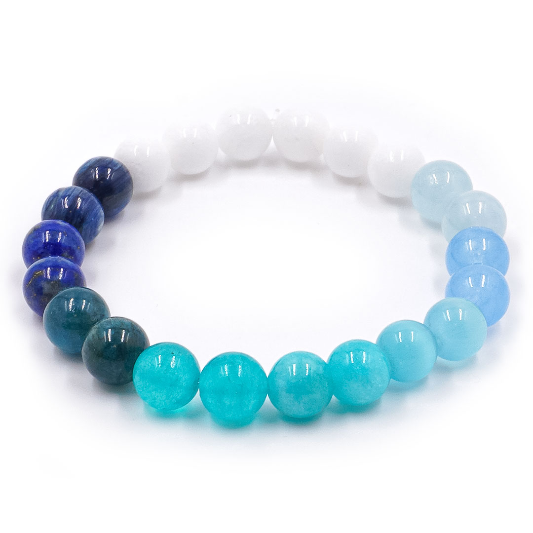 Swimming in the Seychelles - Átmenetes ásványkarkötő