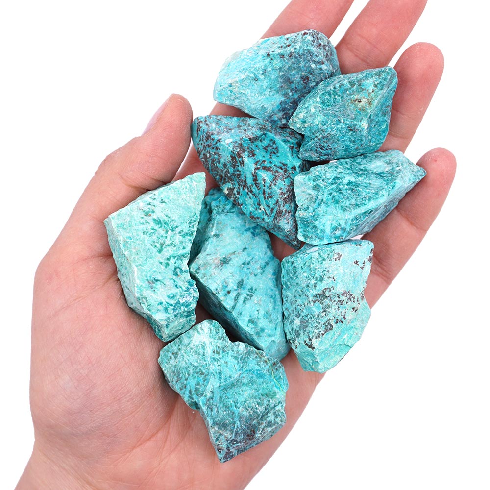 Krizokolla nyers ásvány