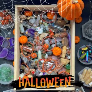 Halloweeni Kristály Konfetti