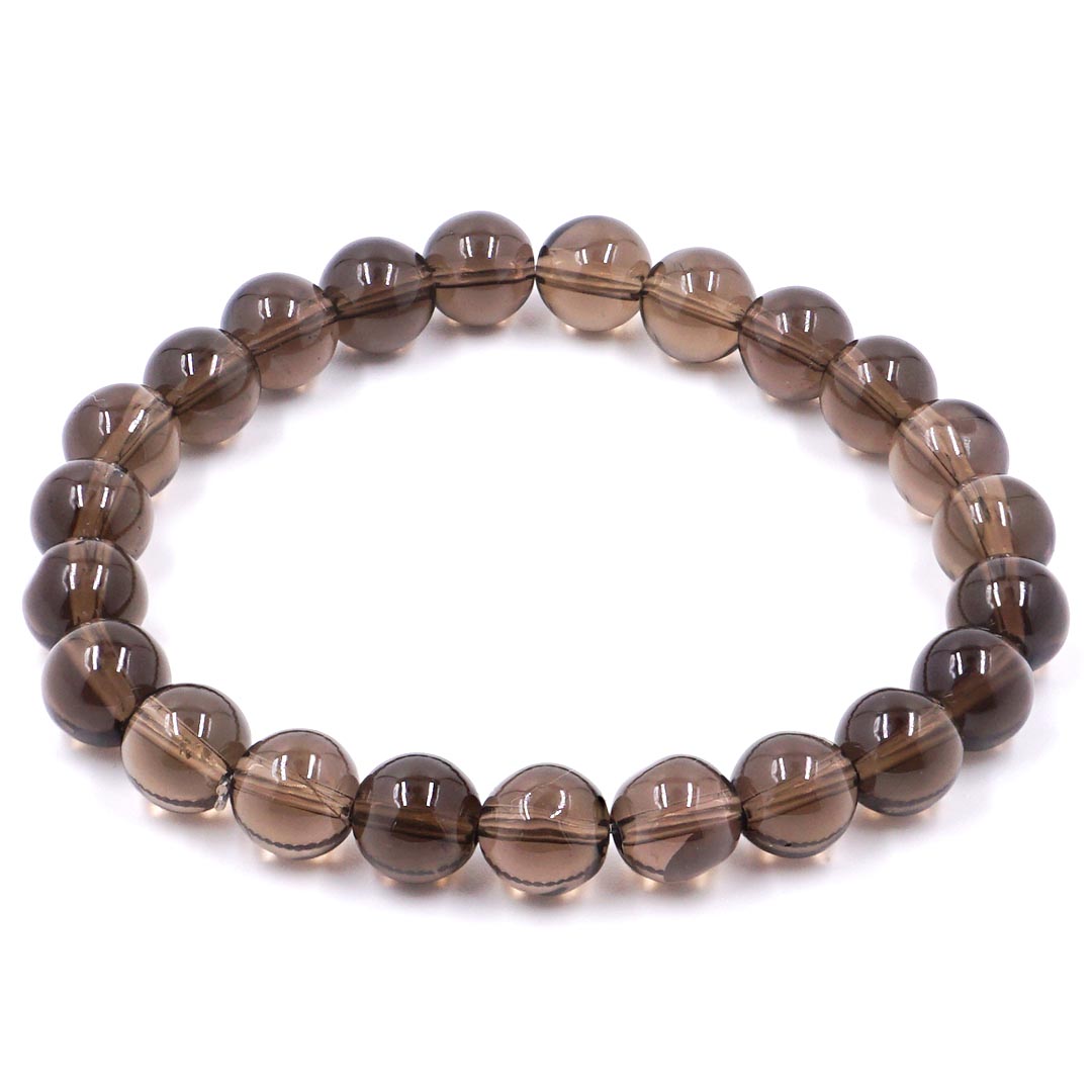 Füstkvarc karkötő