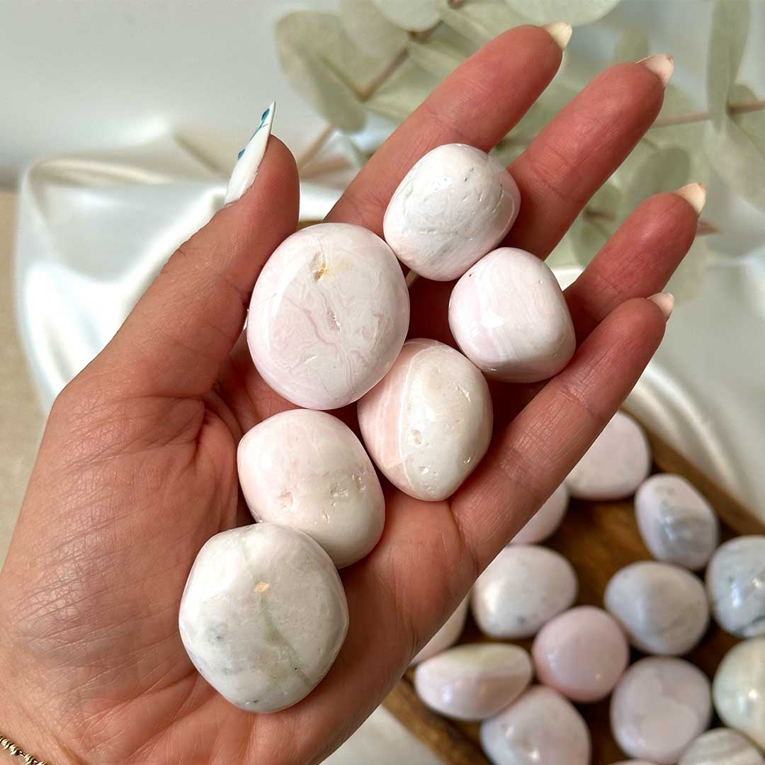 Perui Mangano Kalcit marokkő - UV reaktív!