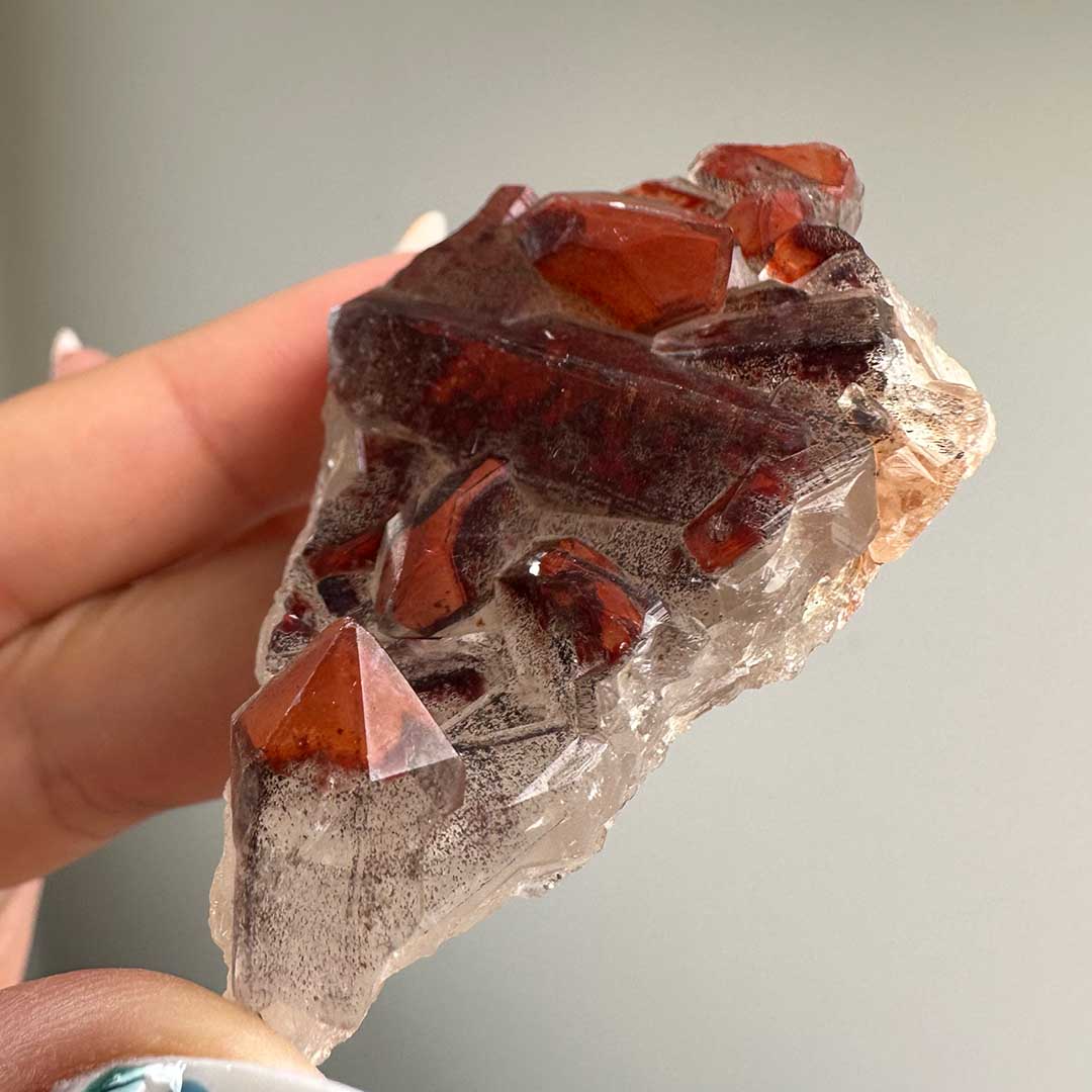 Hematitos kvarckristály telep (3)