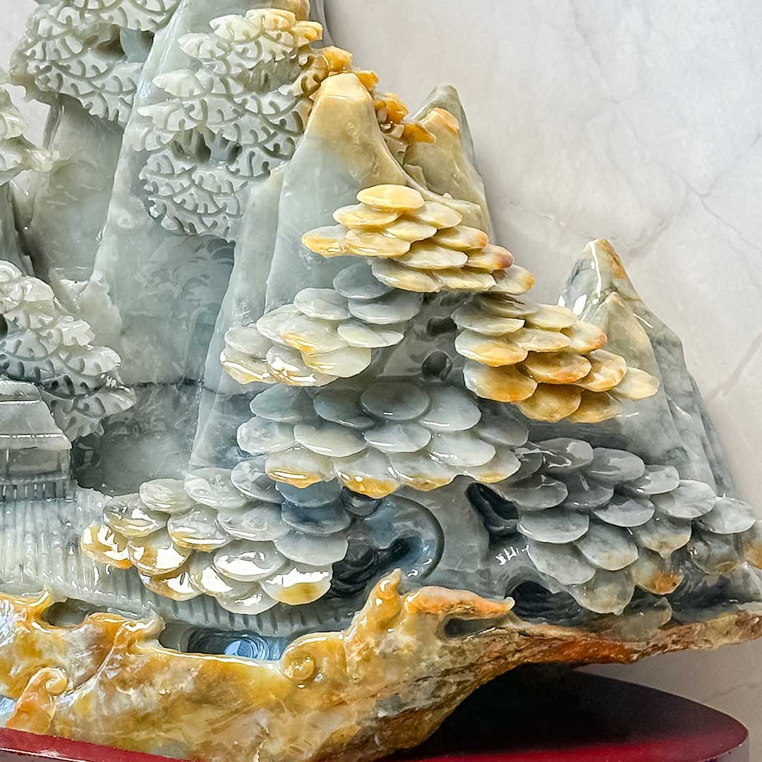 Jáde faragvány dekoráció (extra)(prémium) - Image 5