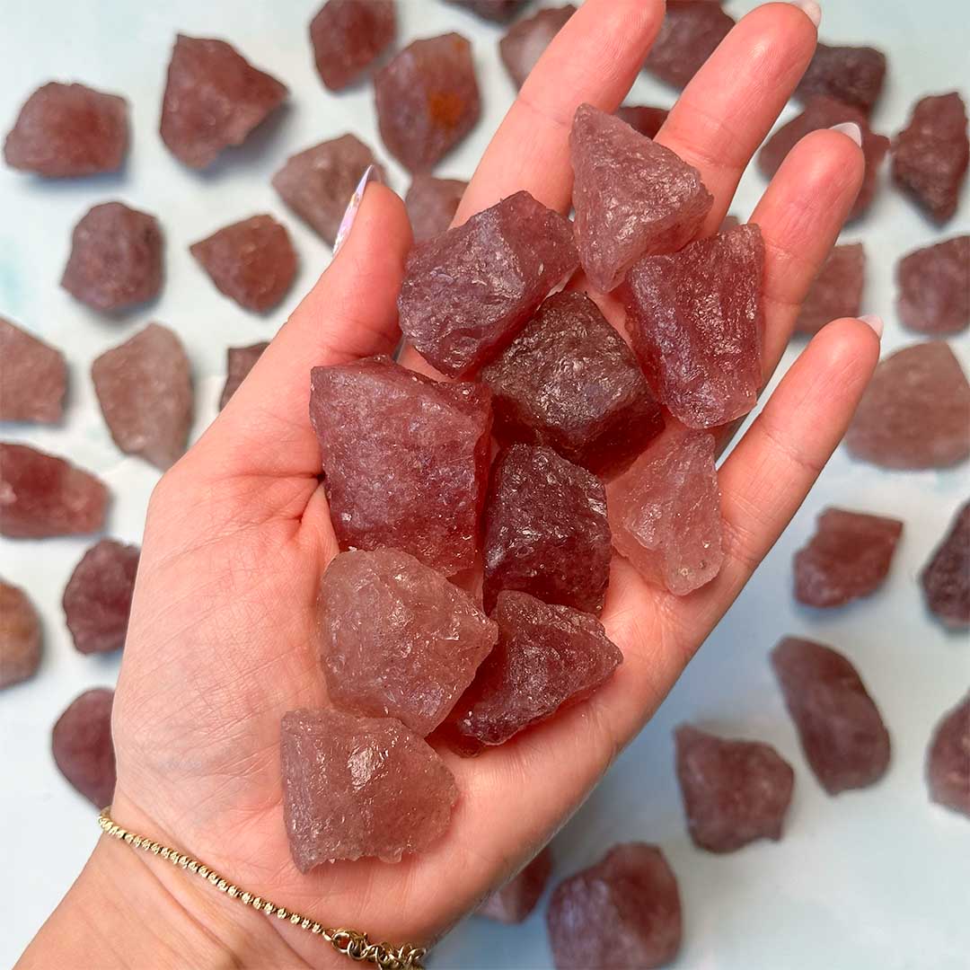 Eperkvarc nyers ásvány extra