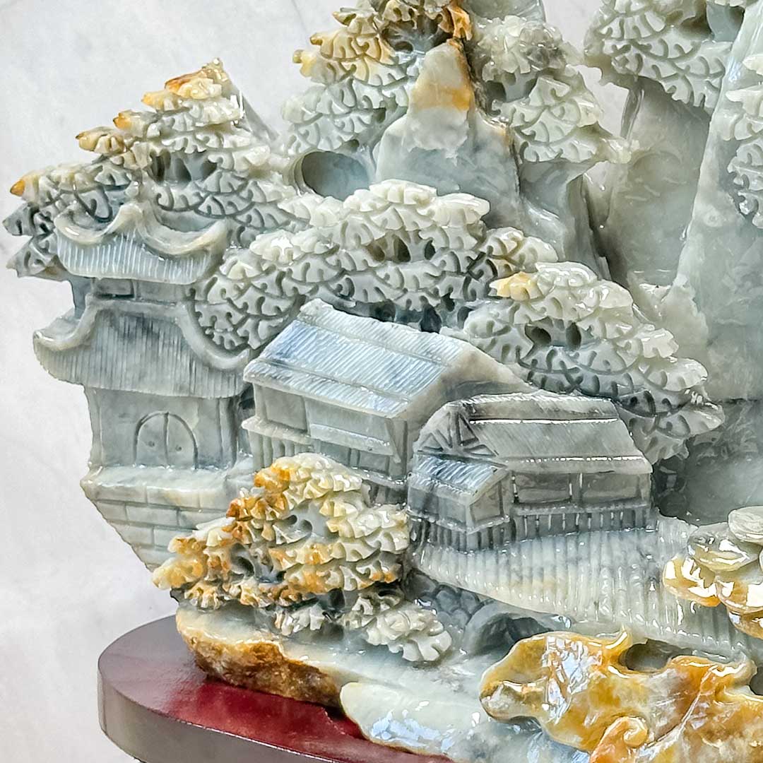 Jáde faragvány dekoráció (extra)(prémium) - Image 4