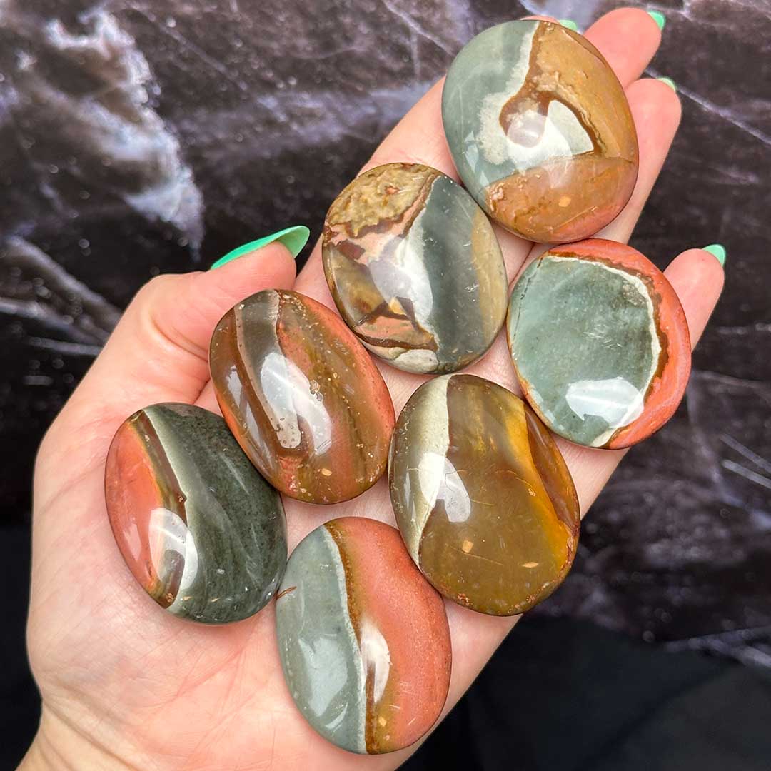 Polikróm jáspis marokkő