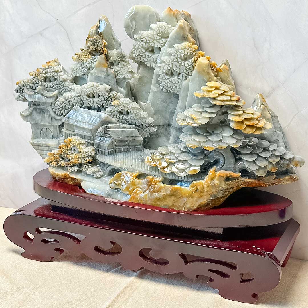 Jáde faragvány dekoráció (extra)(prémium) - Image 2