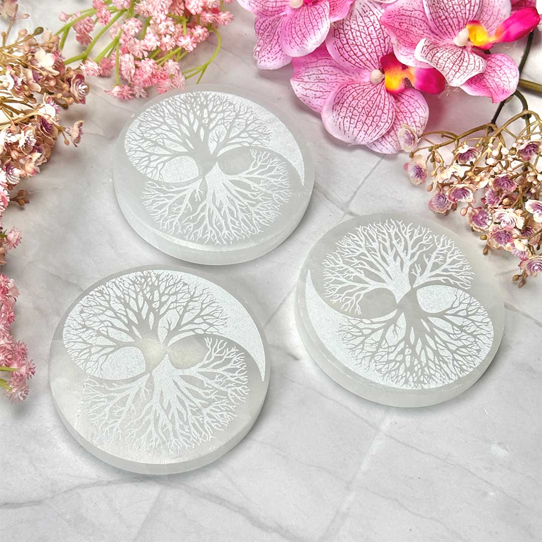 Szelenit korong (Életfa ábrával) - Image 2