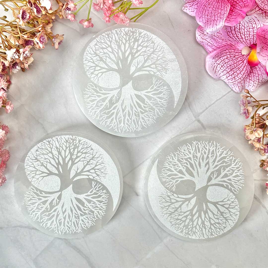 Szelenit korong (Életfa ábrával) - Image 3