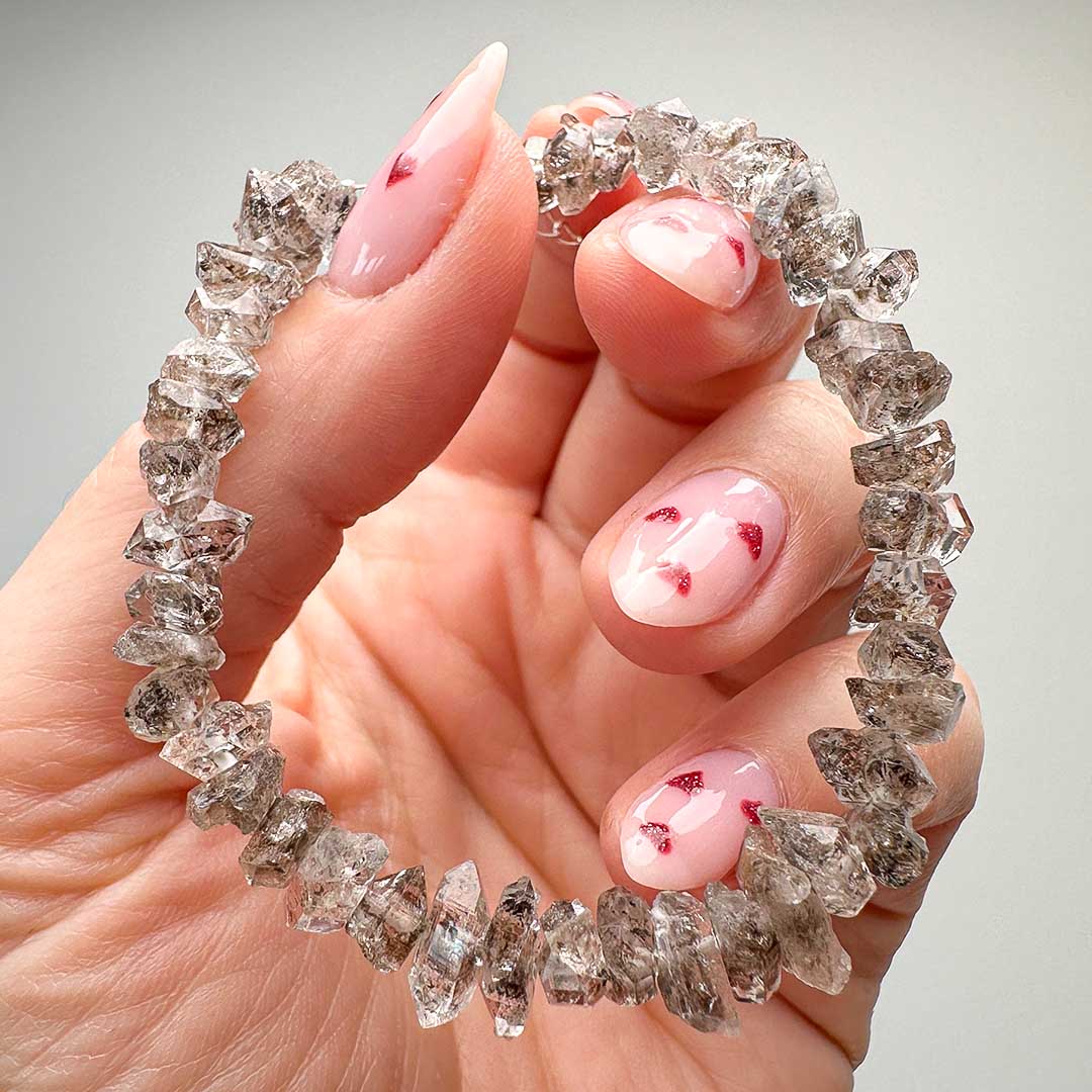 Herkimer gyémánt karkötő