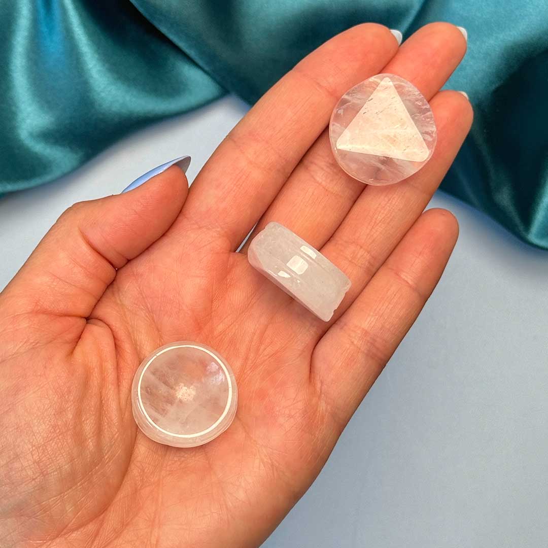 Hegyikristály golyótartó