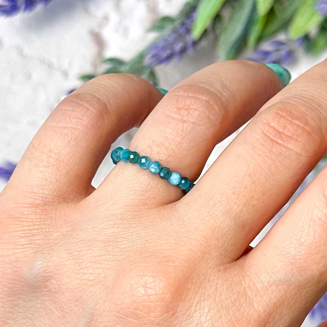 Apatit ásvány gyűrű