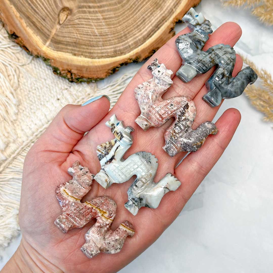 Különböző állat figurák ásványból (választható állatok) - Image 19