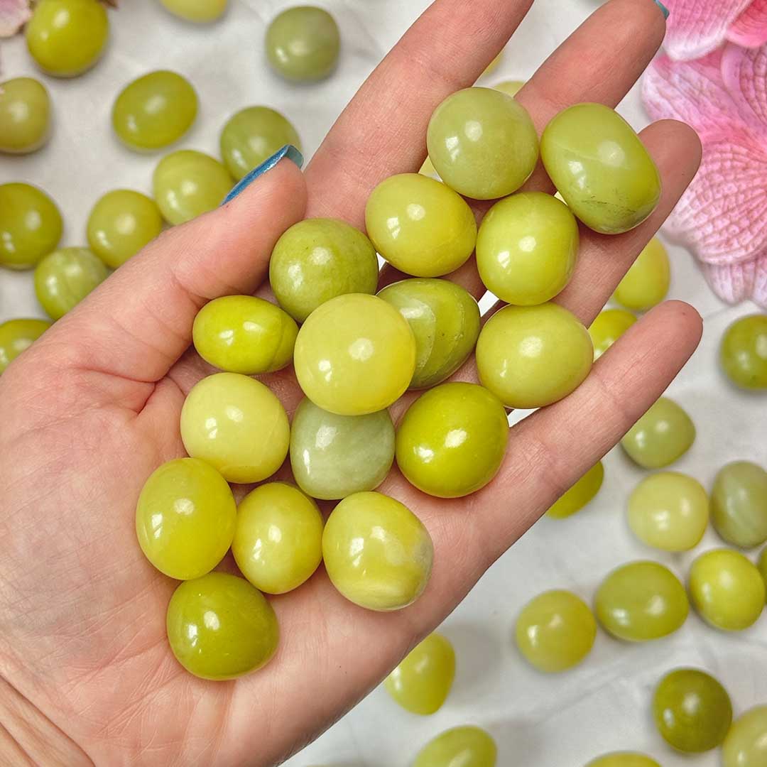 Nefrit citrom jáde marokkő