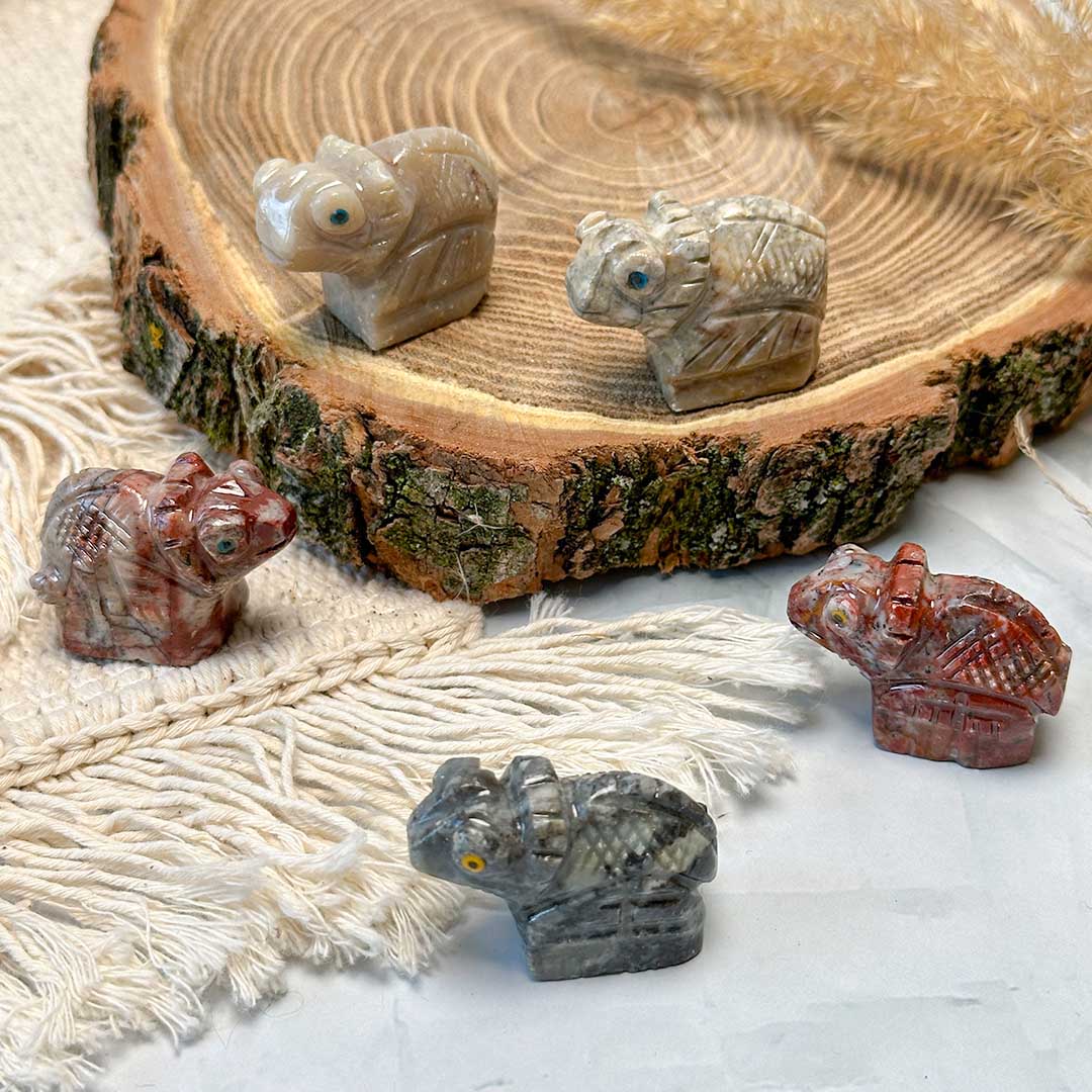Különböző állat figurák ásványból (választható állatok) - Image 11