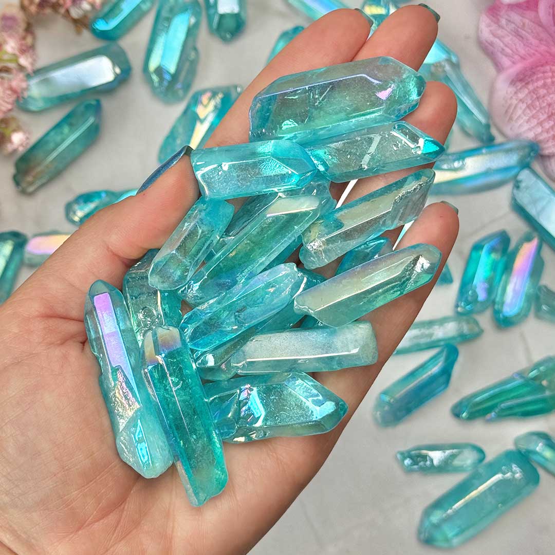 Tengerkék aura kvarc