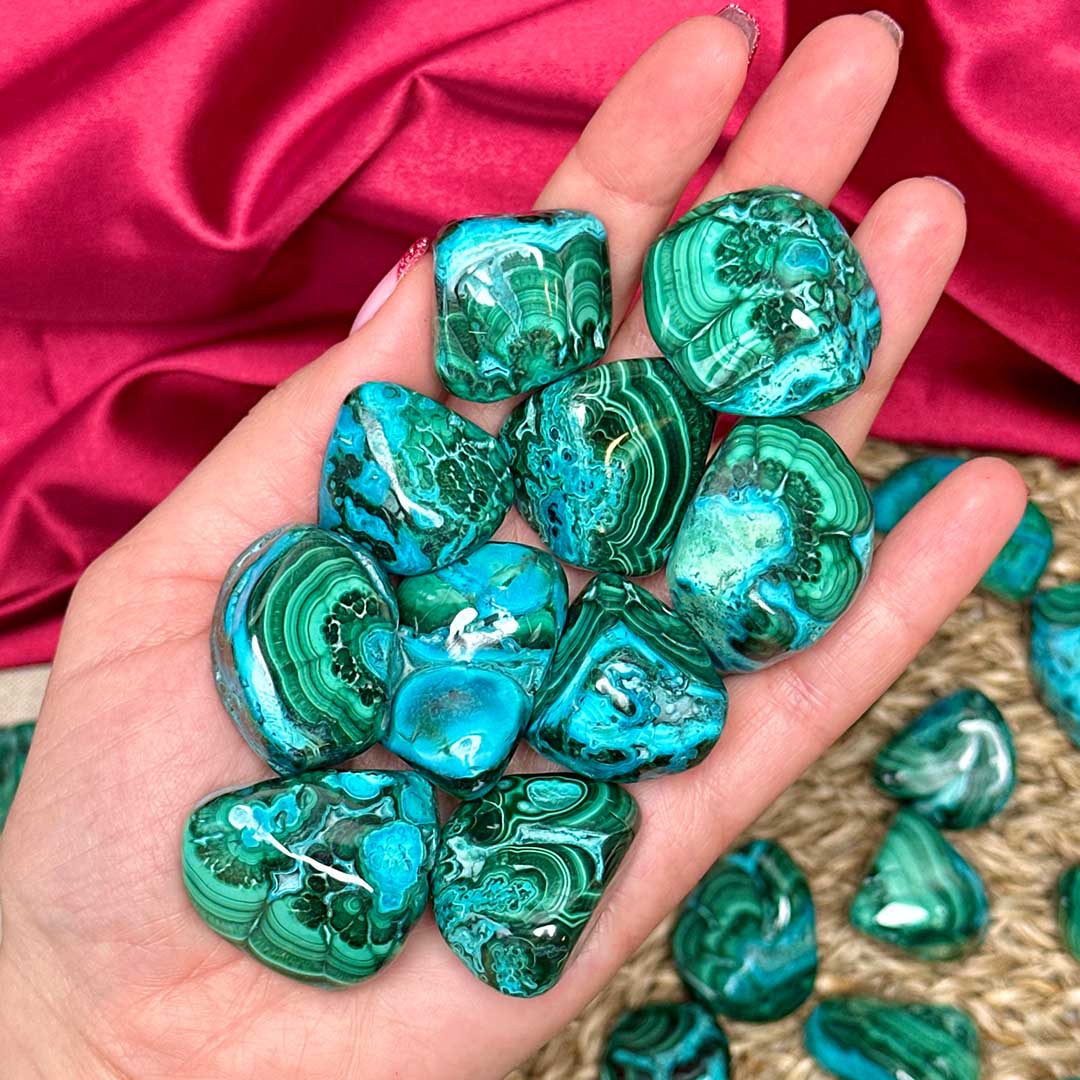 Malakolla csiszolt ritkaság! Prémium marokkövek