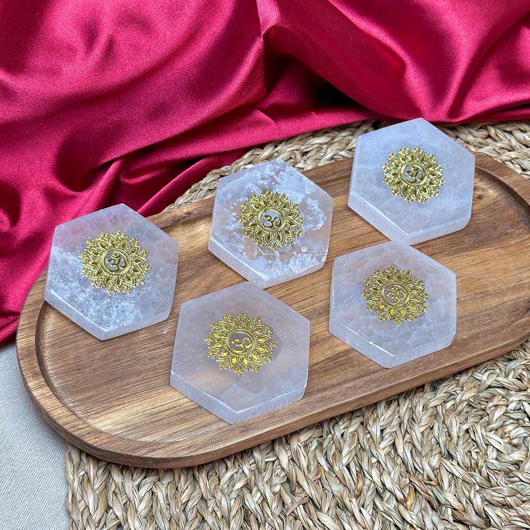 Szelenit hatszög - hamsa keze szimbólummal - Image 2