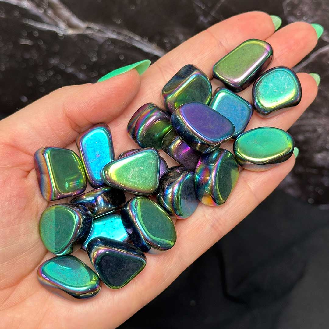 Aura hematit marokkő