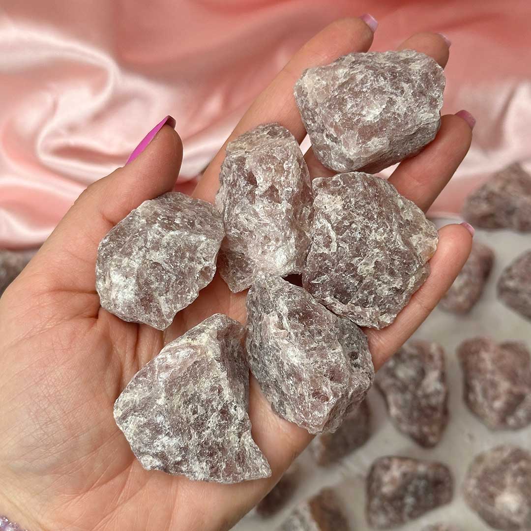 Eperkvarc nyers ásvány