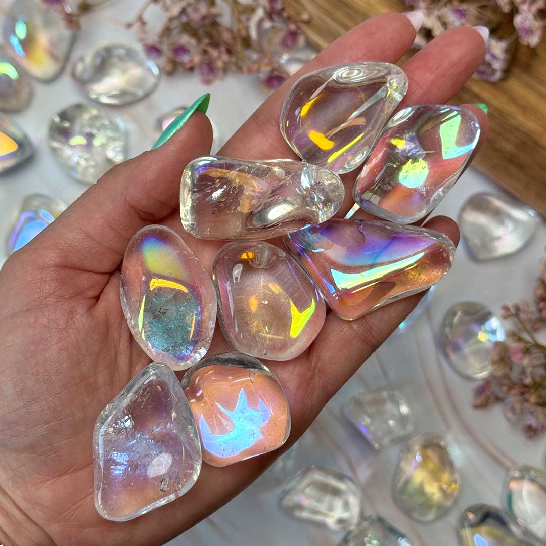 Angyal aura kvarc marokkő