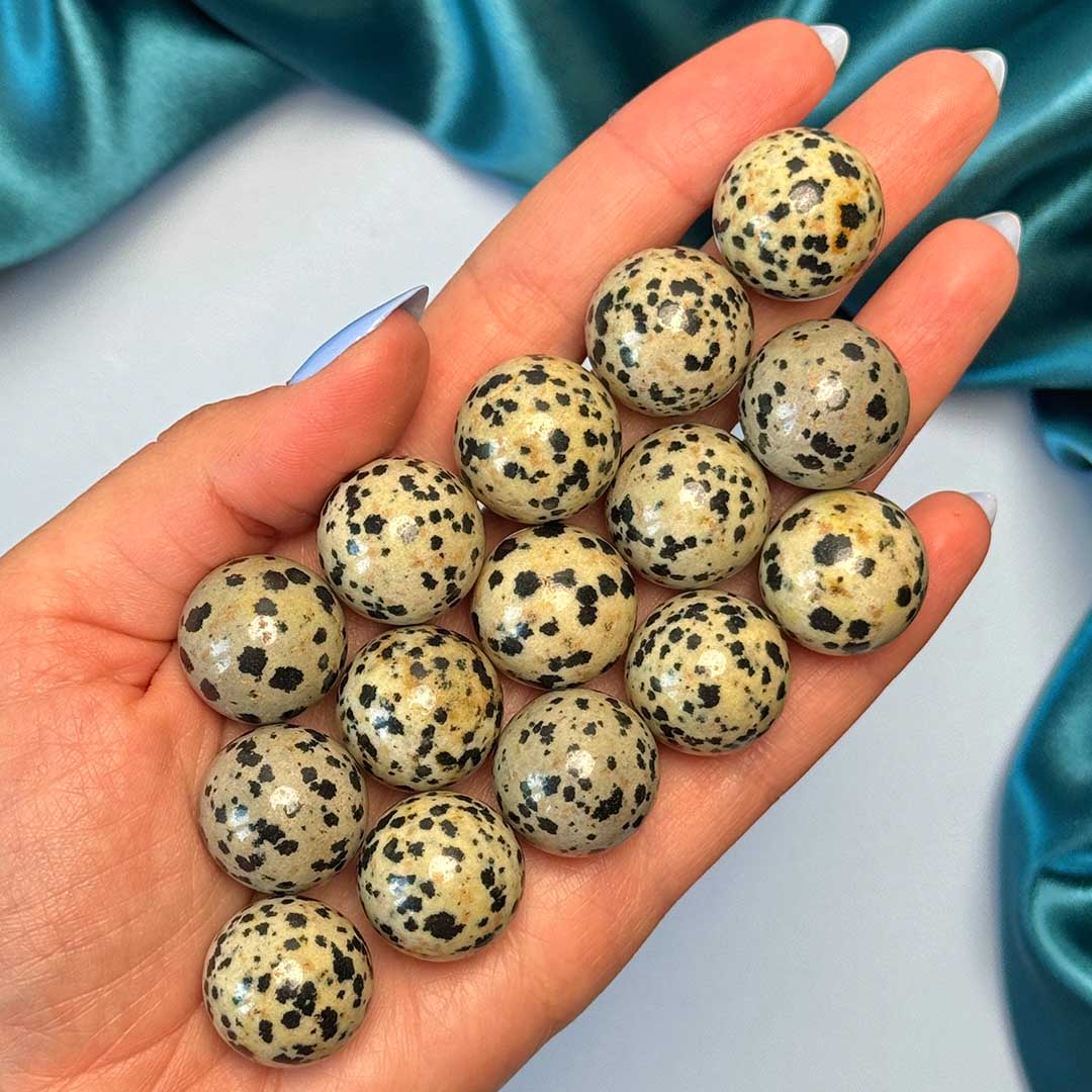 Dalmata jáspis golyó