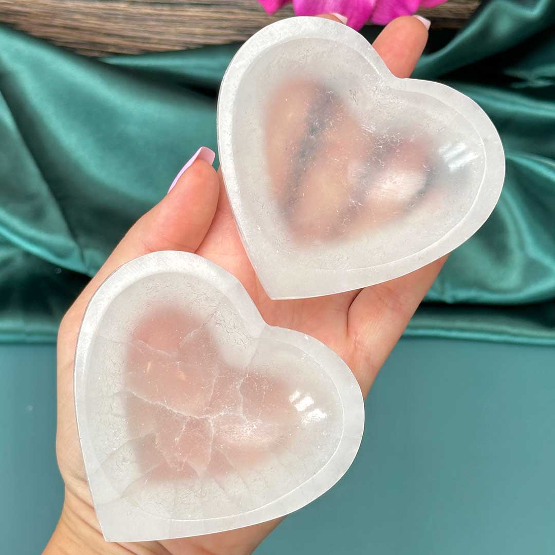 Szelenit szív alakú tál két méretben!