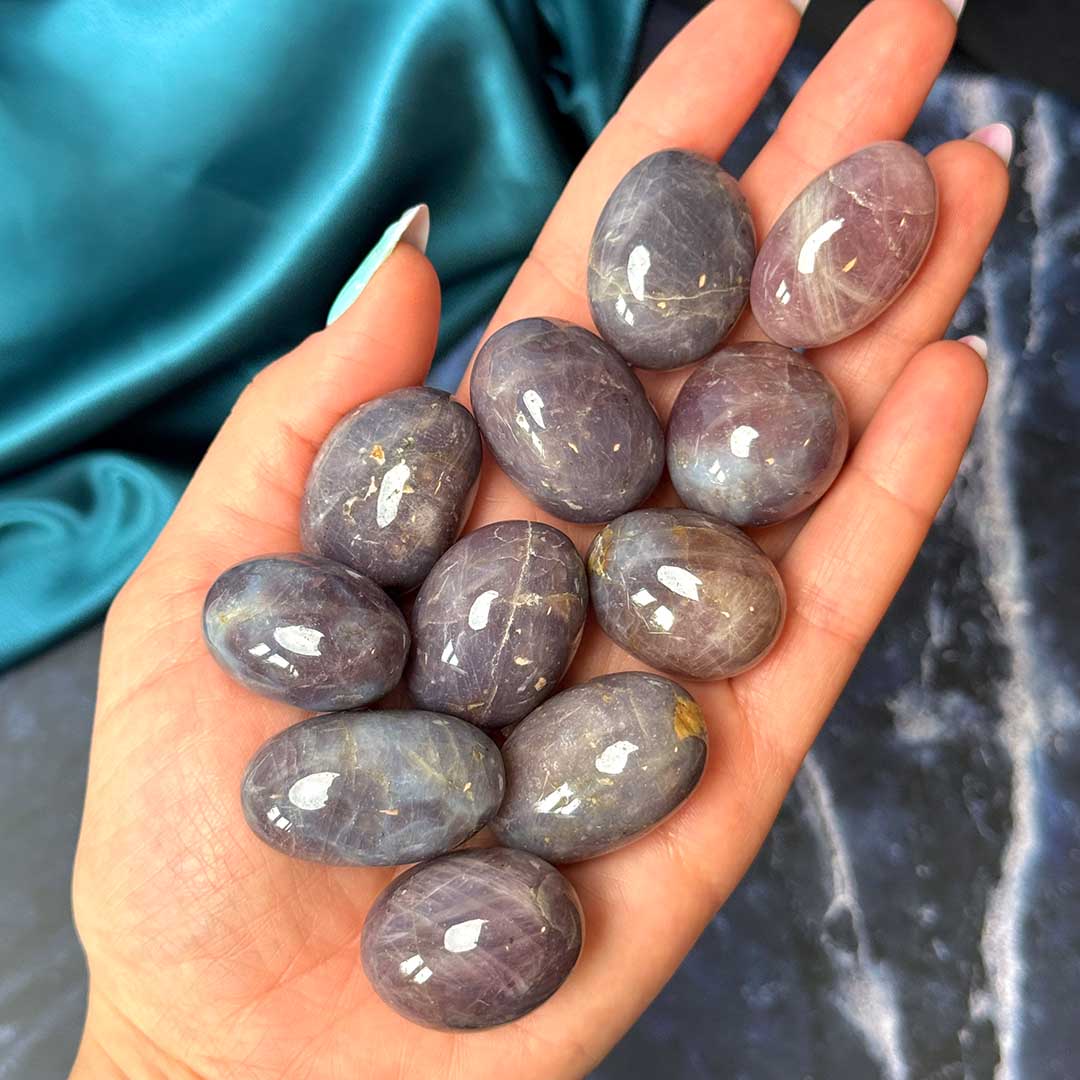 "Levendula" Rózsakvarc marokkő