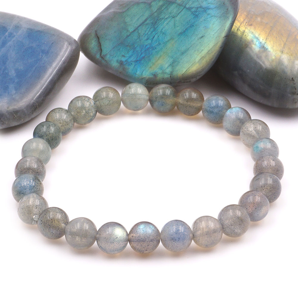 Labradorit karkötő (prémium)
