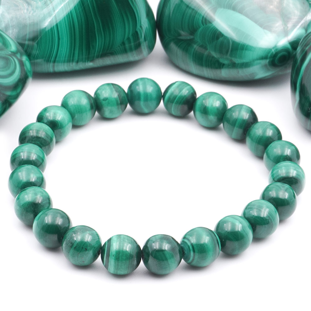 Malachit karkötő (prémium)