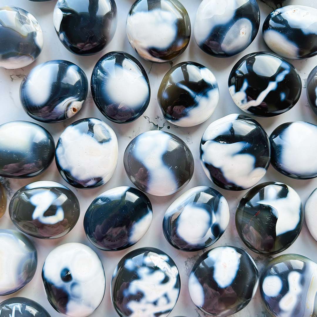 Orca achát marokkő