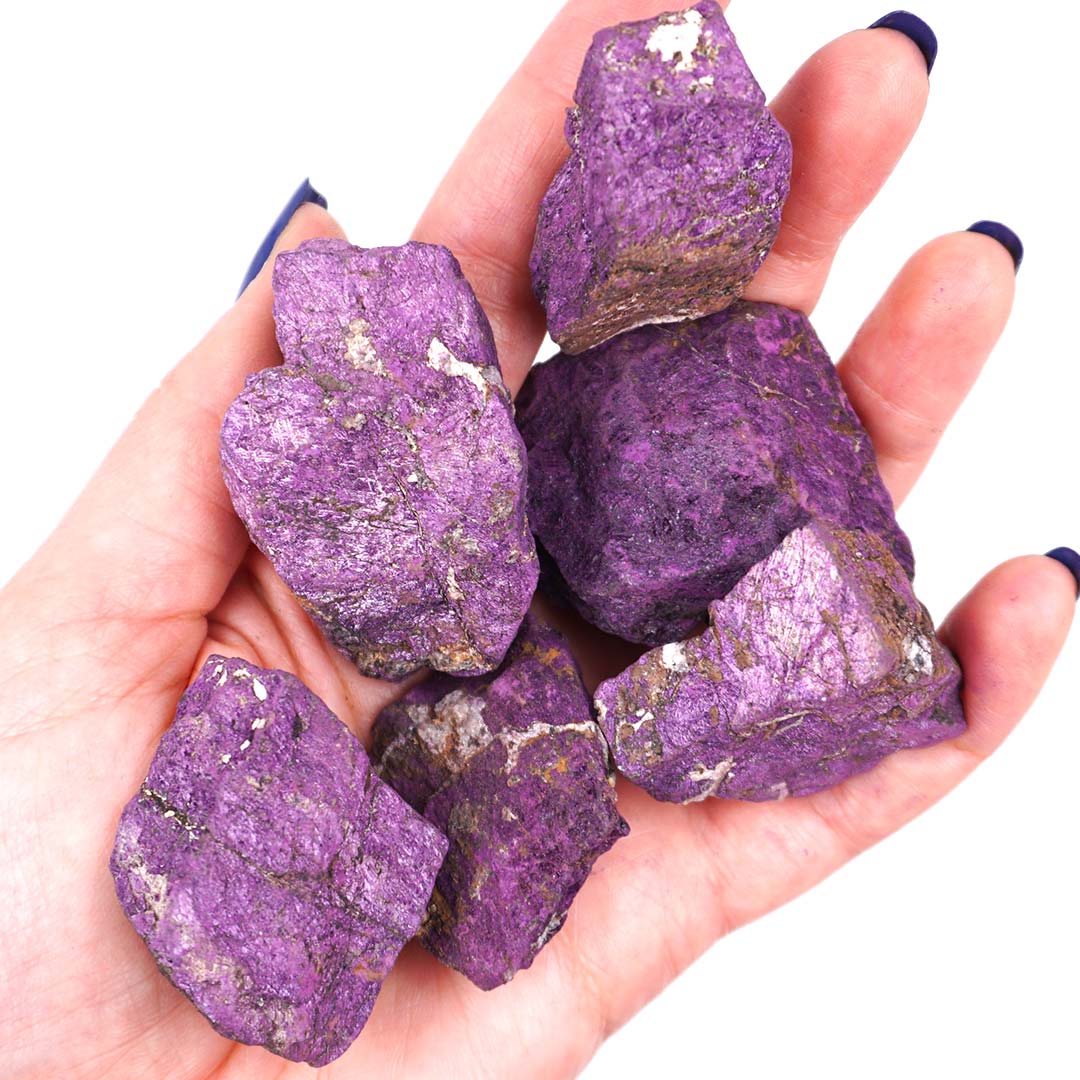 Purpurit nyers ásvány