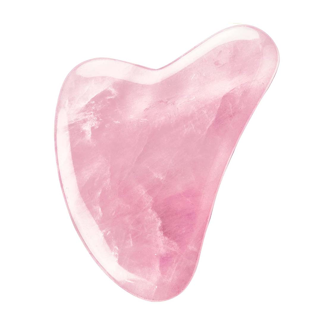 Rózsakvarc Gua Sha masszírozó